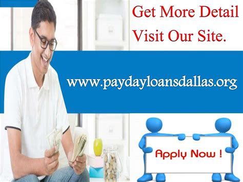 Payday Loans In Dallas